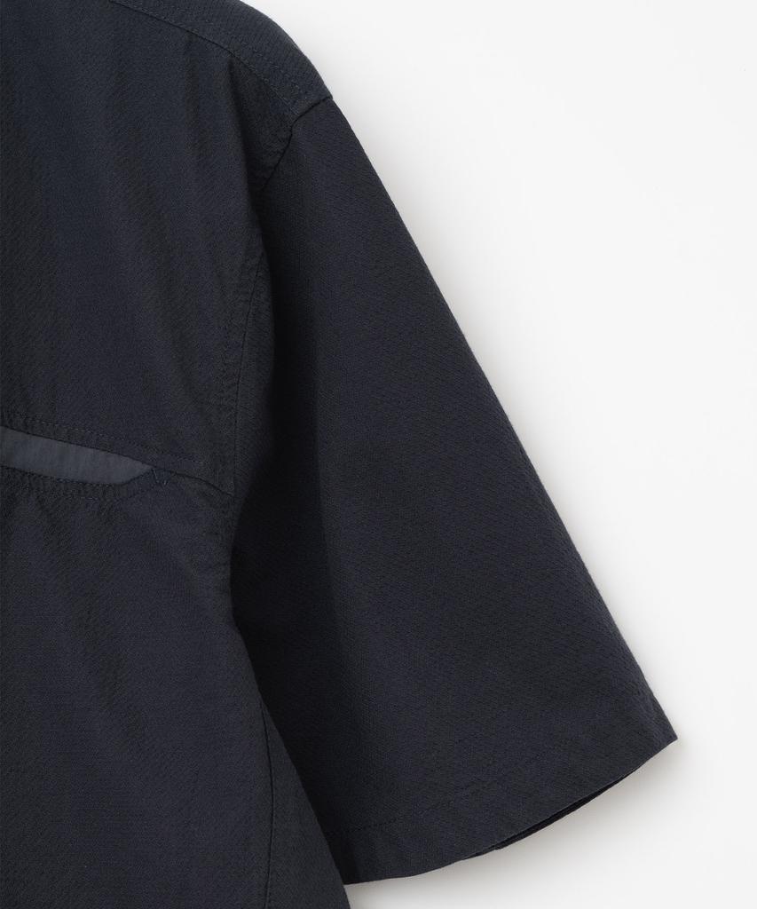 MILLO ARCHIVE League Zip-Up Shirt [Navy]