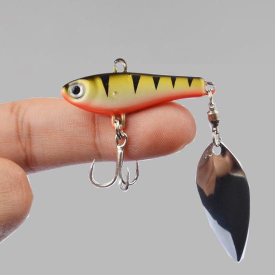 5 шт. Рыболовные приманки Реалистичный вид Яркие цвета Вращающиеся блесны Пресноводные блесны Искусственные металлические приманки Жесткие приманки