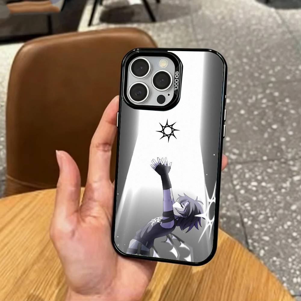 Хоррор-игра T-TwoTime F-Forsaken Чехол для телефона для iPhone 17, 16, 15, 14, 13, 12, 11 Plus, Pro Max Цветной Серебряное покрытие Внутренняя крышка