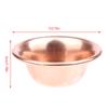 Pure Copper Water Supply Bowl Handmade Holy Water Bowl For Buddha Buddhist Supplies Fine Polished Water Supply Bowl