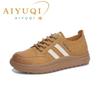 Fashion AIYUQI Sneakers Female Genuine Leather 2025 Spring New Vintage German Training Shoes Women Platform Casual Women Shoes