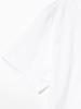 Beams Men's Short Sleeve Printed Logo T-Shirt, 2025 Spring/Summer, White, Size L, 11081083591