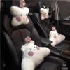 Creative Cartoon Car Headrest & Lumbar Support Pillow
