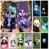 Мягкий чехол для Samsung Galaxy Note 20 Ultra 10 Plus Lite A50 A70 A20 A40 A20e 9 8 A60 A10e Чехол для телефона Милый мультяшный зверек Панда