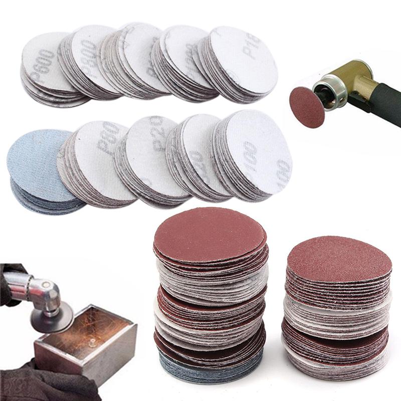 100pcs Car Sander Discs Sanding Polishing Pads Sandpaper Set 3inch/75mm 3000Grit