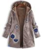 Women's Winter Oversized Fluffy Retro Hooded Coat