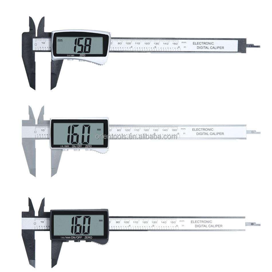 150mm 6 Inch Plastic Digital Caliper