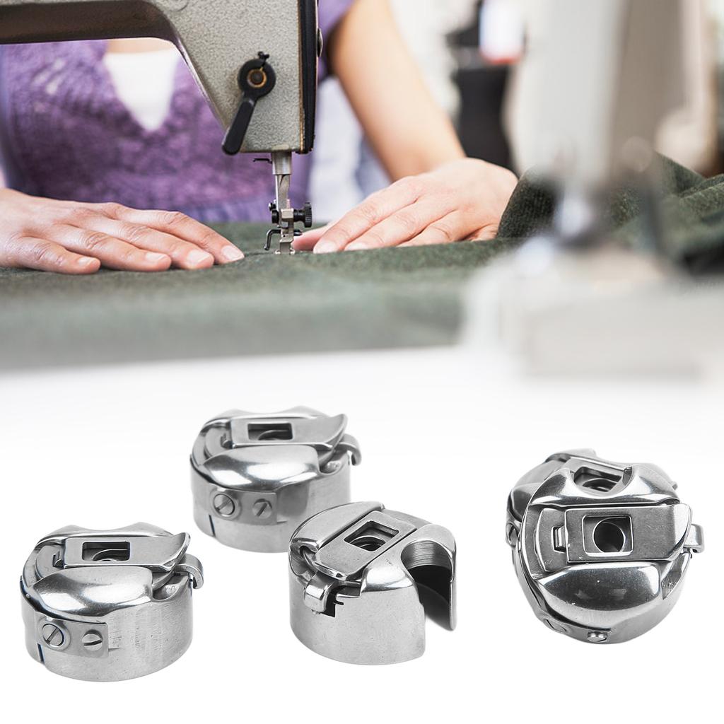 5 шт., шпульный чехол для швейной машины, шпульный чехол из нержавеющей стали для электрических промышленных швейных аксессуаров