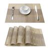 4 шт. набор коврик для стола с геометрическим узором из ПВХ, подставка для столовых приборов, кухонный стол, постельное белье, подставки для чашек для кофе, обеденный стол, салфетки, домашний декор