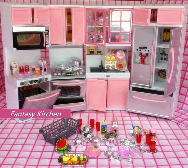 Набор кукольной мебели для кухни