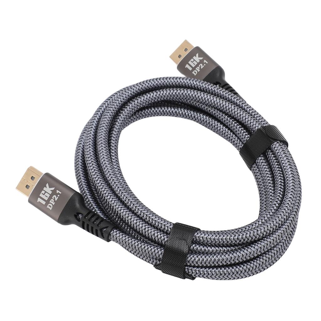 9,8-футовый удлинительный кабель Displayport Кабель Displayport 2.1 16K при 30 Гц 40 Гбит/с 3D Dynamic HDR