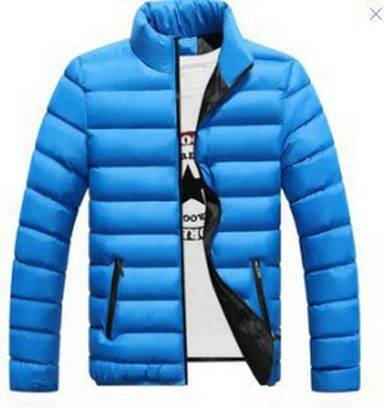 Мужская утепленная куртка в стиле милитари с хлопковой подкладкой, воротник-стойка, зимнее тепло