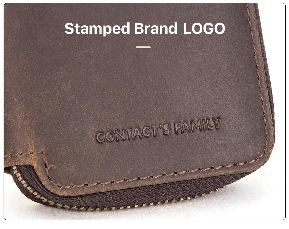 CONTACTS FAMILY Two-Piece Top Grain Cowhide Watch Pouch - Handmade Storage for Couple's Wristwatches