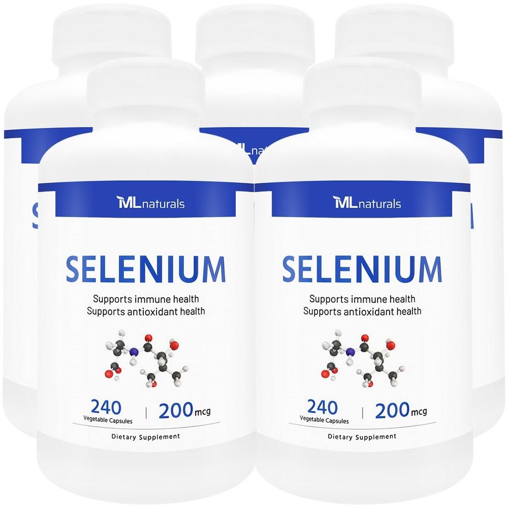 США Быстро MyLife Naturals Селен 200 мкг 5 шт. 240 Таблеток