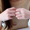 adjustable Simple Gift for Women Smooth Wide Fashion Accessories Thumb Ring Jewelry Finger Ring
