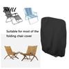 Outdoor Furniture Dust Guard Folding Chair Cover Loungers Case Dustproof Sleeve Windproof Waterproof Anti-UV Anti-Tear Protector UV Protection
