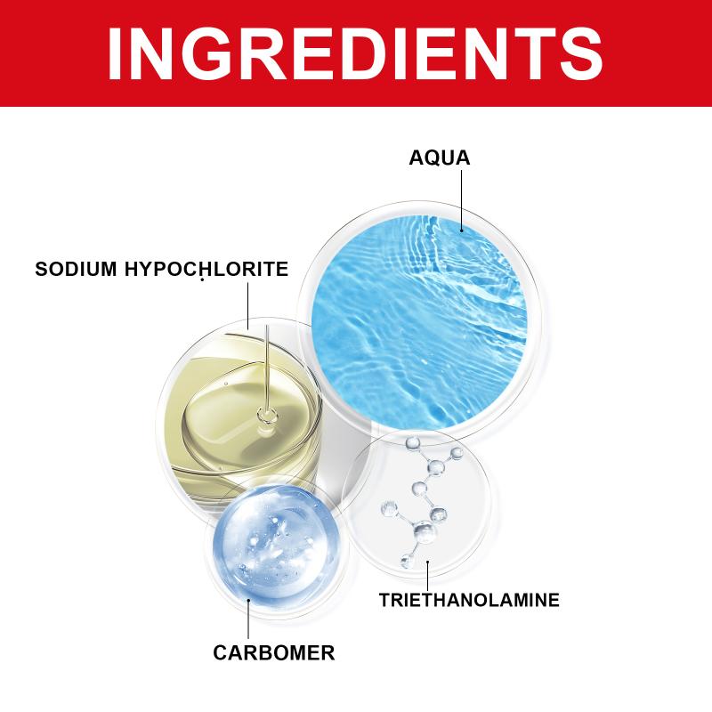 Household Anti Mold Gel Wall Cleaner Safe for Kitchen Bathroom and Laundry Powerful Mildew and Stain Remover