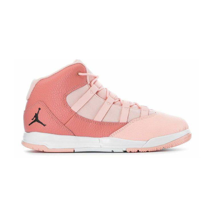 Jordan Max Aura Mid top Kids' Training Shoes Pink Children Aged 3 7 Years Old AQ9250-600
