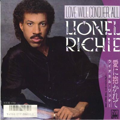 7-дюймовая пластинка LIONEL RICHIE Love Will Conquer All The Only On RMTS15 MOTOWN 1986 Японский Поп Б/у