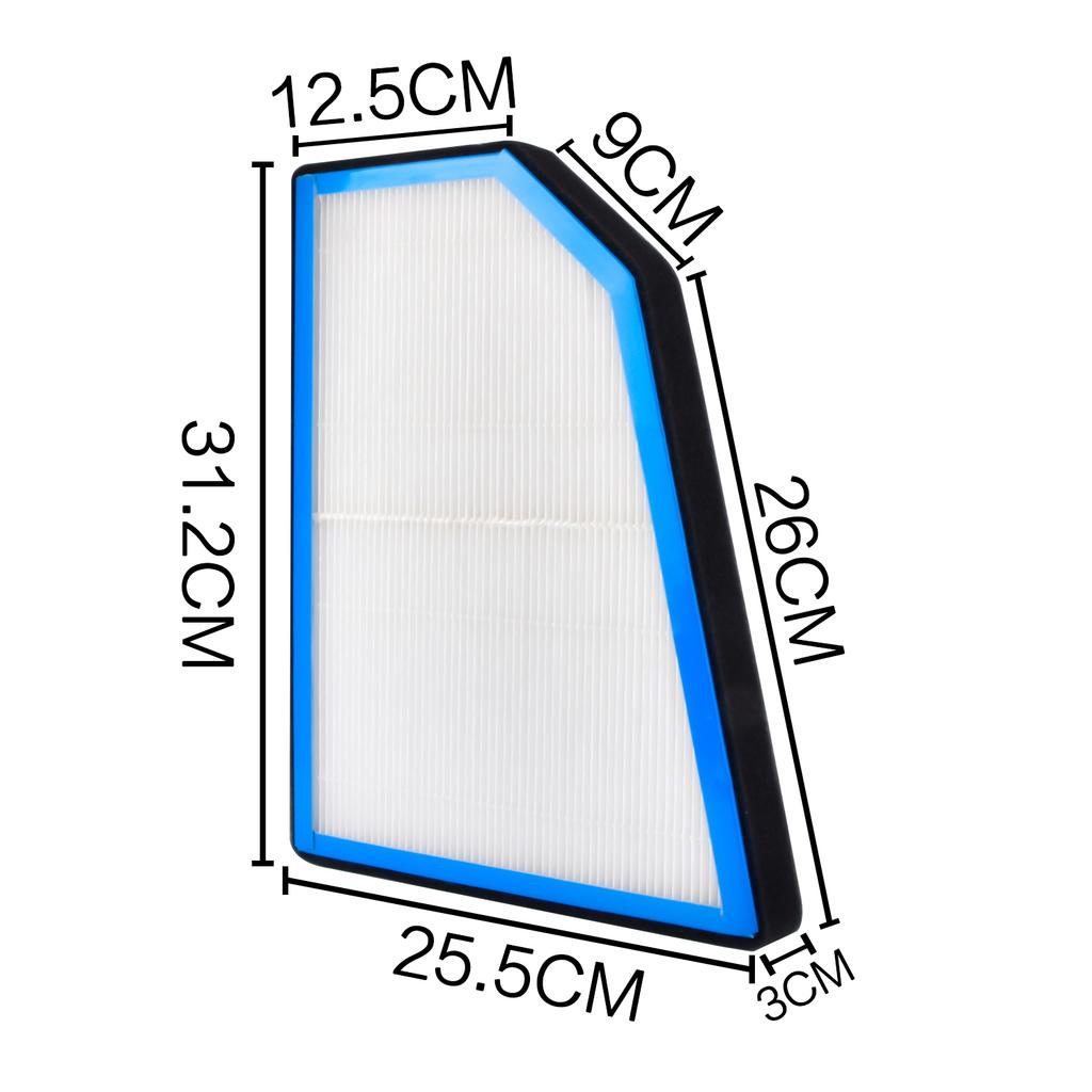 For Tesla X-type HEPA car interior air filter 2015-2020 1039042-00-B 10390420B Air Conditioner Replacement Car Accessories