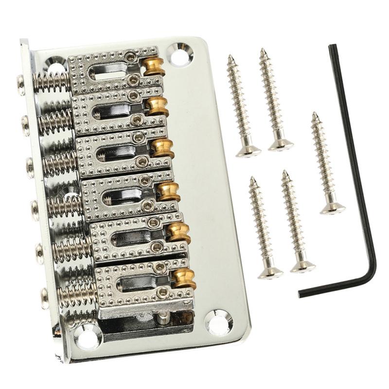 6-струнная 78 мм роликовая хардтейл-бридж электрогитара хвостовая труба седло с верхней загрузкой