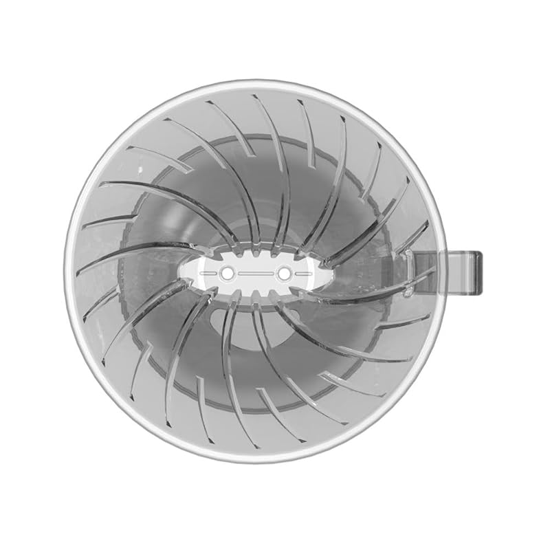 Пуровер для кофе HARIO с памятью 01 прозрачно-серый На 1-2 человека трапециевидный Можно мыть в посудомоечной машине MA-431 bestco