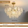 European Style Glass Chandelier for Luxury Living Room or Bedroom Decor