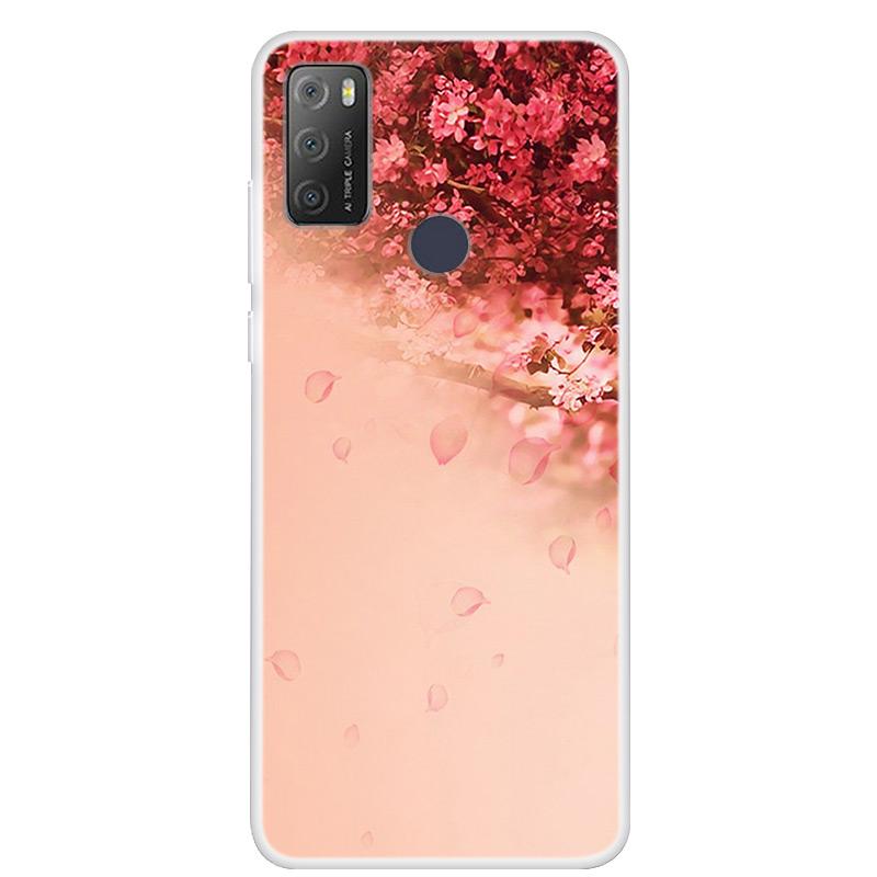 Для Alcatel 1S 2021 чехол роскошный силиконовый мягкий чехол из ТПУ для телефона Alcatel 1S 2020 противоударный милый бампер из ТПУ Fundas Coque