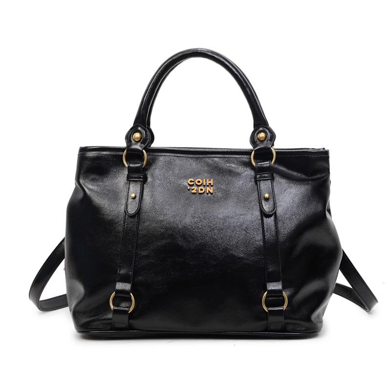 Корейская ретро сумка большой вместимости, с чувством формы, мягкая и прочная, модная, изысканная, новая, легкая, роскошная, для поездок на работу, через плечо