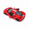 Kyosyo Bburago Ferrari 488 Pista Red Готовый продукт 1/24