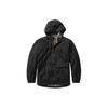 Solid Color Hooded Casual Waterproof Packable Jacket Men Jackets Black A41TF-001