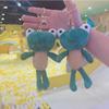 Trendy Internet Celebrity Frog Cartoon Keychain: Unisex Crossbody Bag Pendant Plush Doll Accessory