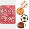 Sports Ball Baking Cutter Non-Toxic Easy Demold Rugby Tennis Football Shaped Mold for Kids Baking Class Activity