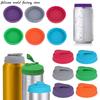 Silicone World Силиконовая крышка для банки с газировкой Многоразовая пробка для банок для пива, напитков, сока, напитков Защитная герметичная крышка Крышки для банок Кока-Кола