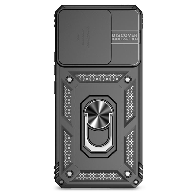 For Xiaomi Poco X6 5G Case Slide Camera Lens Protect Phone Case For PocoX6 Poko Little X6 X 6 6X Magnetic Ring Holder Back Cover