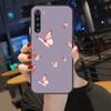 Cute Pink Butterfly Phone Case For Xiaomi Mi 12 11T 10T 9T Lite Pro Ultra Note 10 Poco F3 F4 X4 GT Soft Black Phone Cover
