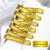 19 Colors Shiny Gold and Silver Colorful Bright Shoelaces 100-140 Cm Sneakers Shoelaces Boots Laces Shoelaces String