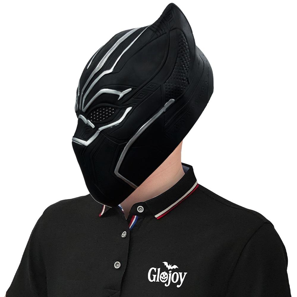 Black Panther mask, funny Marvel movie prop, costume for masquerade, Avengers, Halloween party, gag prop