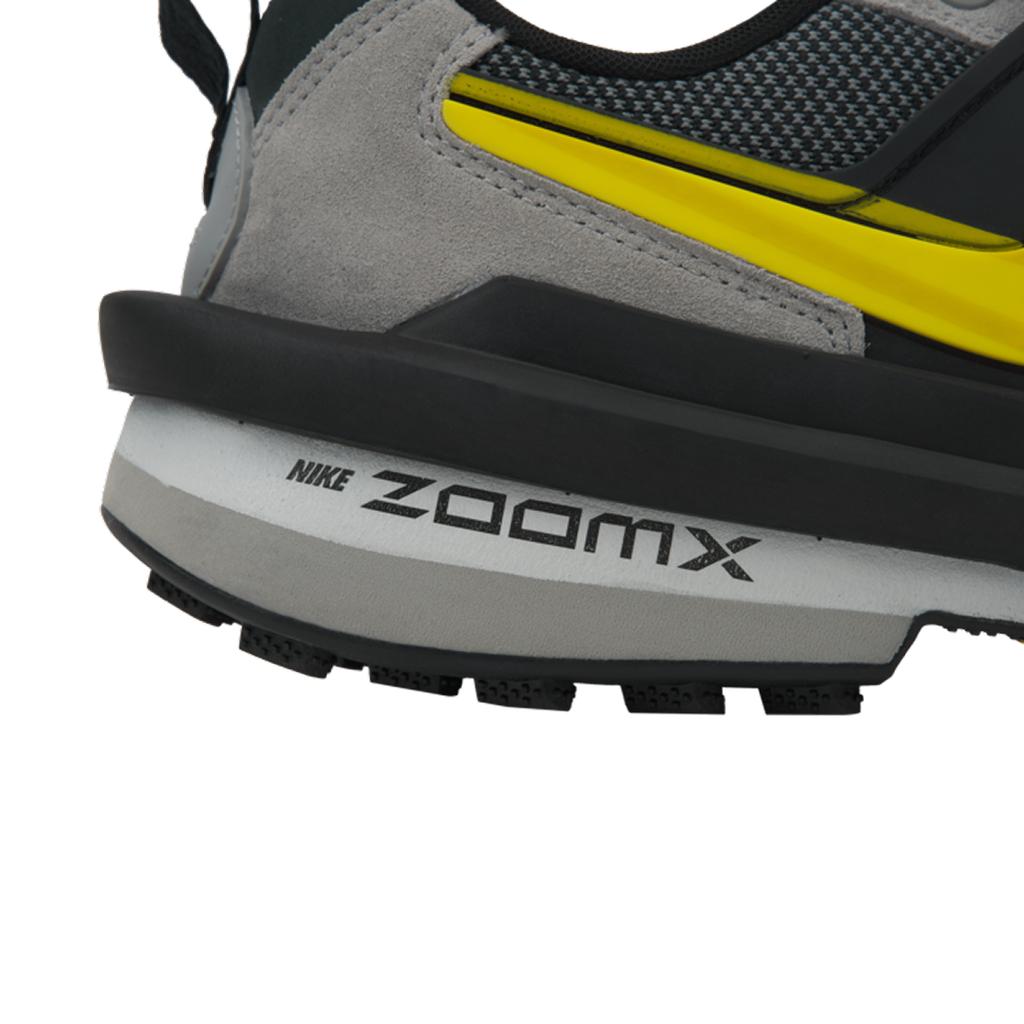 Sacai x Nike Zegamadome Матовый Серебристый Тур Желтый Унисекс Кроссовки Серый Черный HQ8618-002