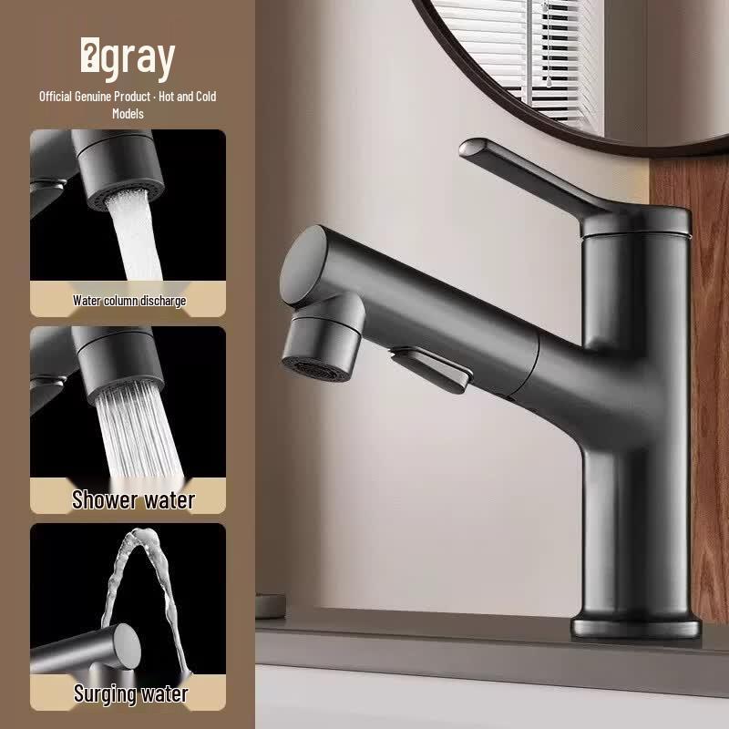 TLXT Pull-Out Basin Faucet