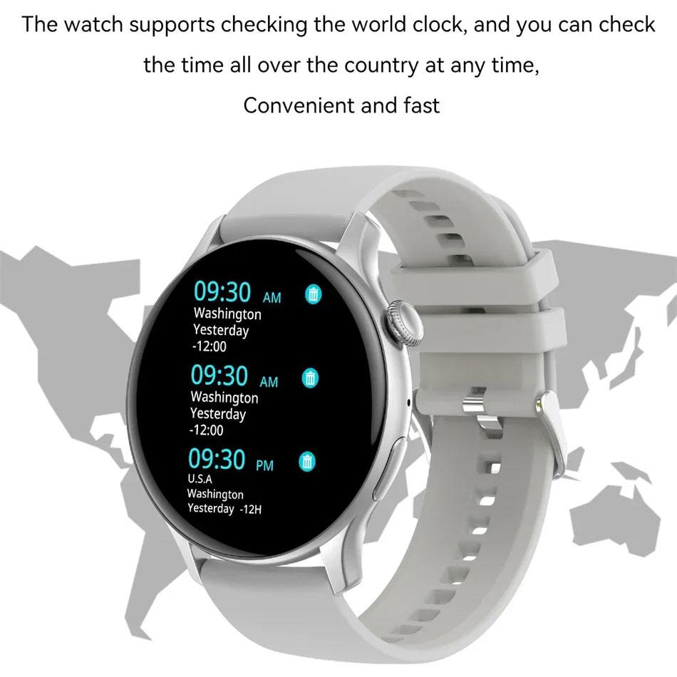 LUCKY START Смарт-часы для женщин и мужчин Bluetooth-вызов всегда отображает время сердечного ритма Спортивные часы для здоровья IP68 Водонепроницаемые музыкальные умные часы