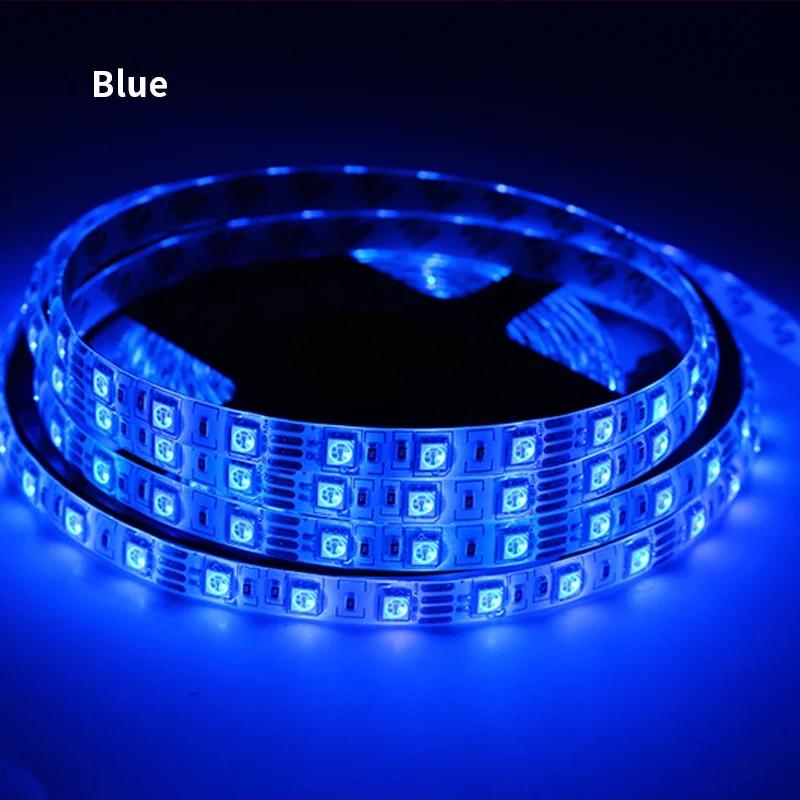 Waterproof LED Strip 12V RGB Strip Light 1M 2M 3M 4M Flexible Tape Lamp 2835 TV Backlight Light Ribbon Lamp For Room Decoration