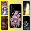 Забавный A-Amazing D-Digital C-Circus Чехол для телефона Samsung Galaxy A13, A21s, A22, A31, A32, A52, A53, A71, A80, A91 Мягкий черный корпус