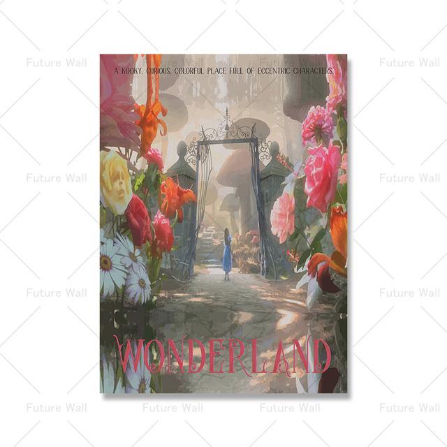 Фэнтези-Путешествие Городской Пейзаж Плакат Нарния Декоративный Принт