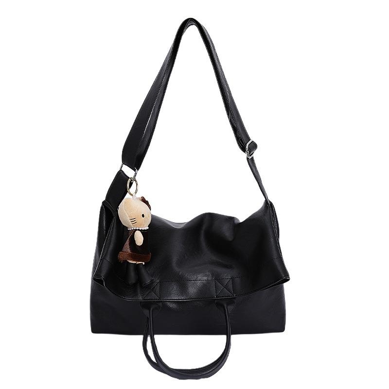 Retro Bag Women's Tote Bag Large Capacity Autumn and Winter Can Be Messenger New Casual Portable Work Commuter Bag