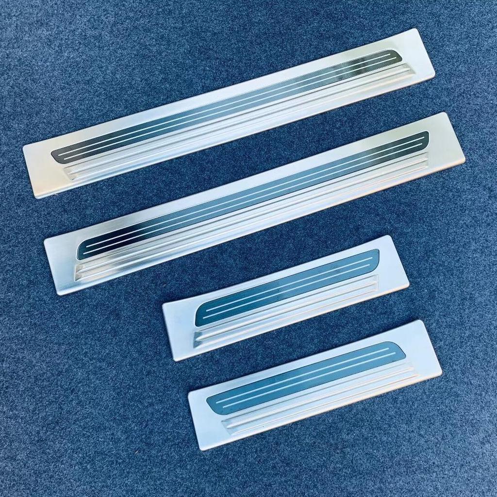 Декоративные накладки на пороги Mitsubishi Outlander 23-24