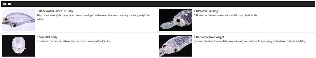 OSP Blitz Tiny MR 44 Mm 6.3 Grams Floating Lure H-09 (9890)