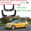 For Volkswagen VW Golf 7 Mk7 VII 5G 2013 2014 2015 2016 2017 2018  Car Mud Flaps Mudguards Splash Guards Fender Accessories