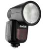 Godox TTL Flash Strobe for Round Japanese Instruction Manual V1-N Nikon, 76W, 2.4G Wireless, Head, HSS1/8000s, [Used]