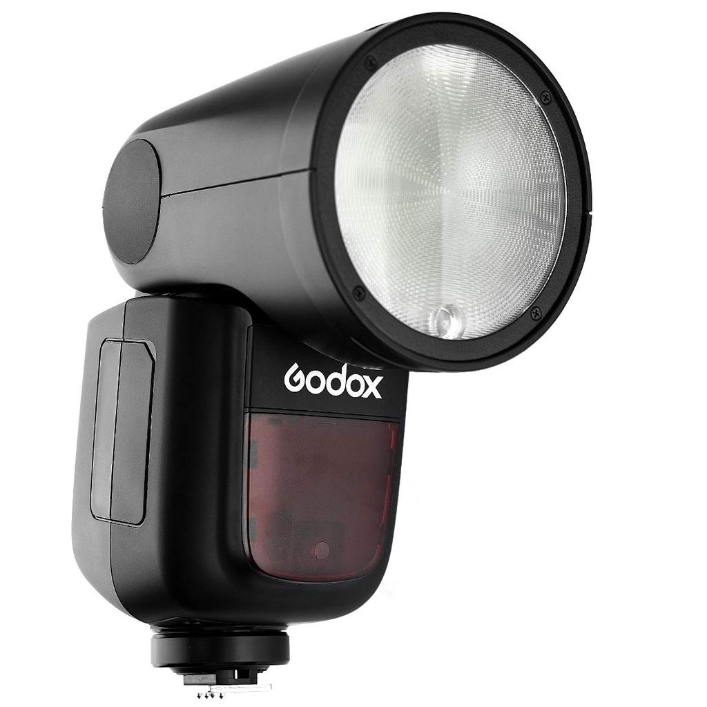 Godox TTL Flash Strobe for Round Japanese Instruction Manual V1-N Nikon, 76W, 2.4G Wireless, Head, HSS1/8000s, [Used]